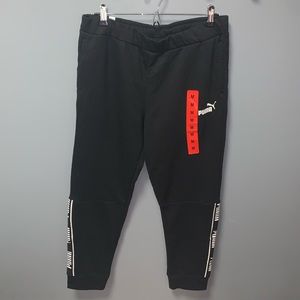 Black Puma Joggers